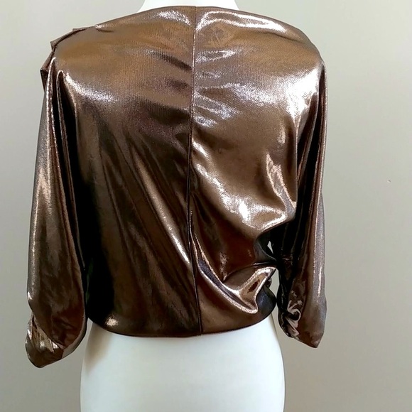 Zara metallic Top - Picture 8 of 9